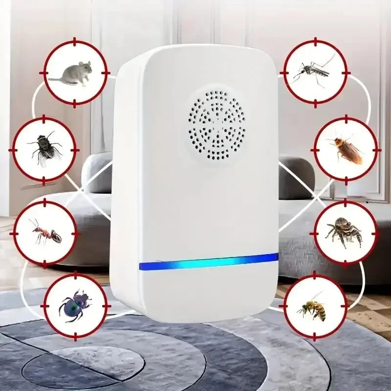 Ultrasonic Plug-In Pest Repellent for Indoor Insect Control