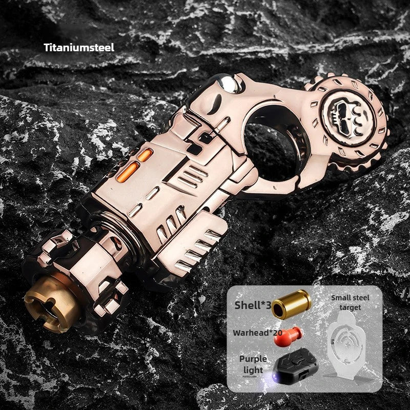 Shell-Ejecting Alloy Toy Pistol & Fidget Spinner Desk Gadget | Free Shipping | Trend Pixel Store