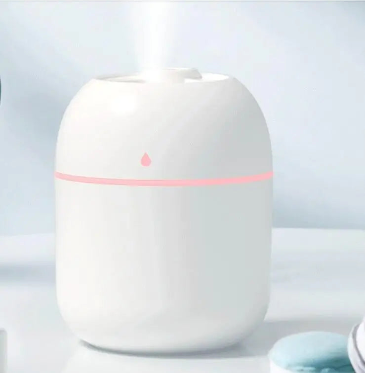 250ml USB Mini Ultrasonic Air Humidifier & Diffuser