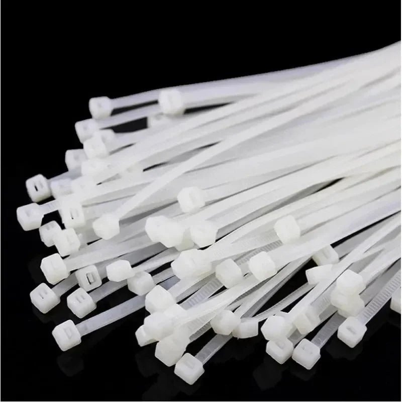Heavy-Duty Self-Locking Nylon Cable Ties Set