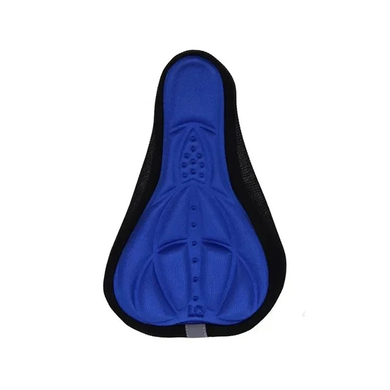 Bicycle Saddle 3D Soft Cycling Seat Cover MTB Mountain Bike Thickene Sponge Pad Outdoor Breathable Cushion Bike Accessories