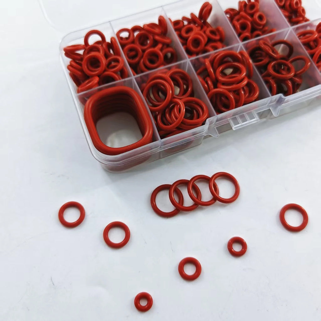 351-Piece Universal Silicone O-Ring Assortment Kit