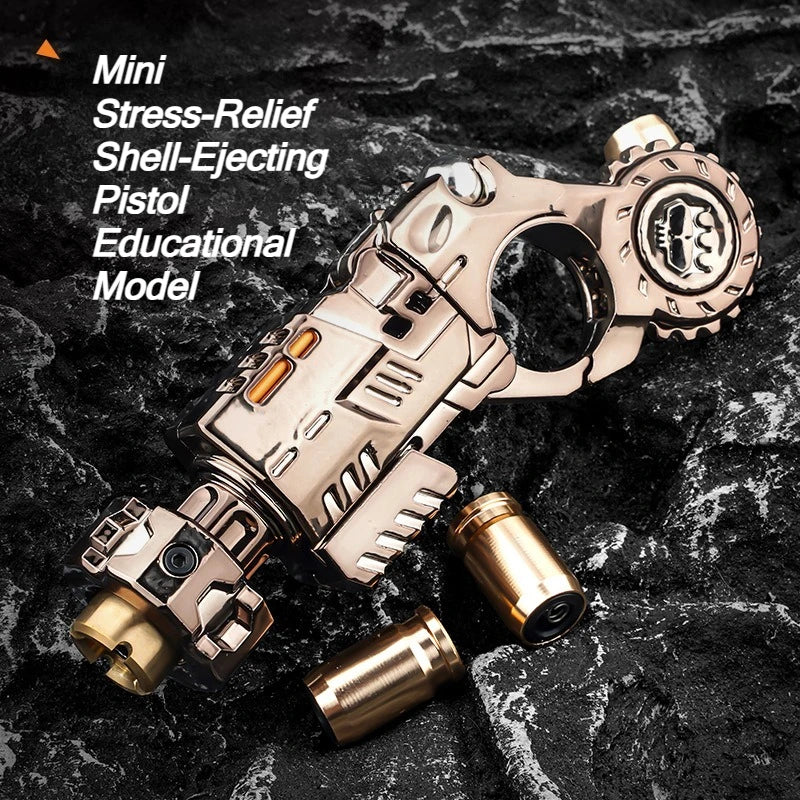 Shell-Ejecting Alloy Toy Pistol & Fidget Spinner Desk Gadget | Free Shipping | Trend Pixel Store