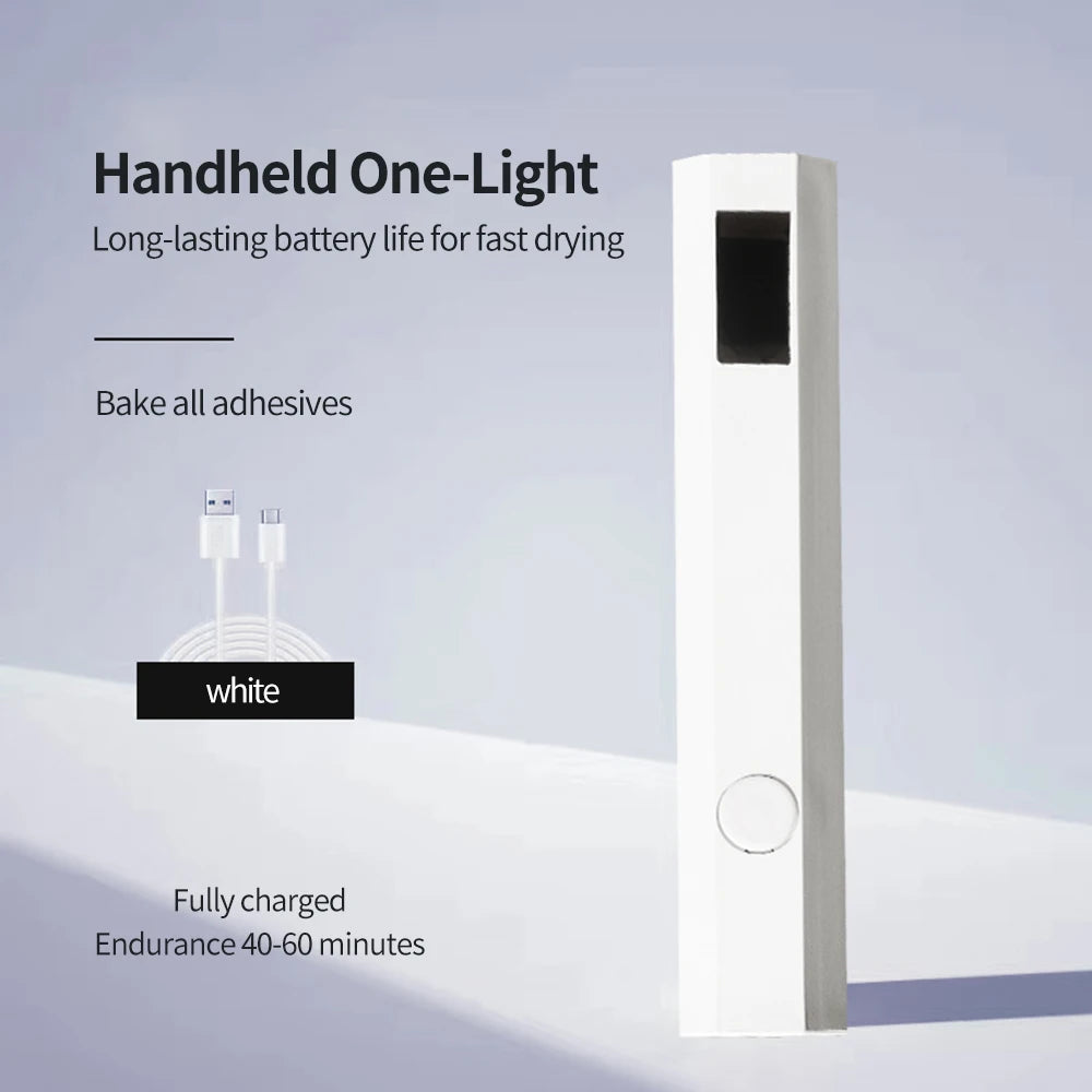 YIKOOLIN Handheld UV/LED Nail Curing Lamp