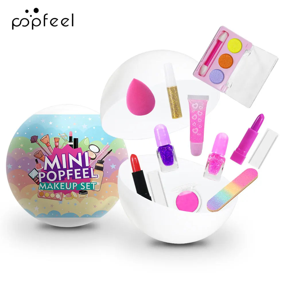 Spherical Gift Box Makeup Set – Beginner Face, Eye & Lip Kit