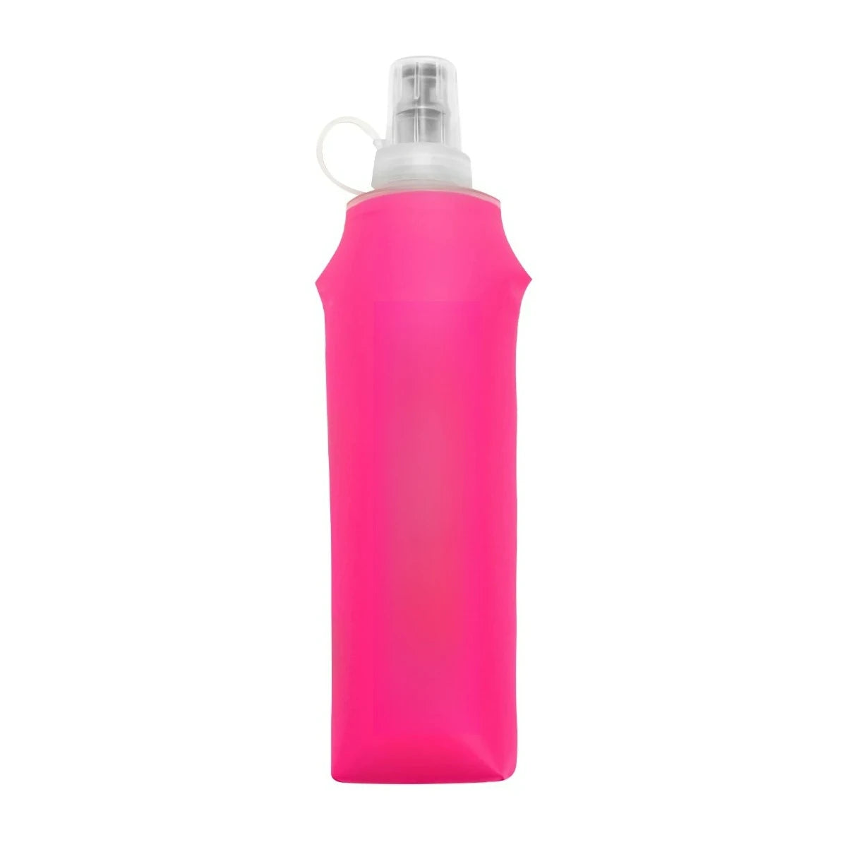150ml/250ml/500ml Collapsible Silicone Water Bottle with Bite Valve, Outdoor Portable for Running Camping Hiking Travel
