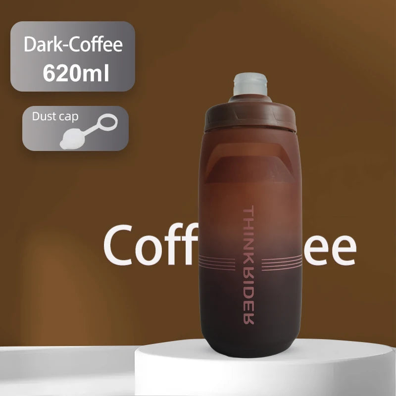 620ml/750ml Bicycle Bottle MTB Road Bike Water Bottle Outdoor Sports Plastic Portable Large Capacity Drink Cycling