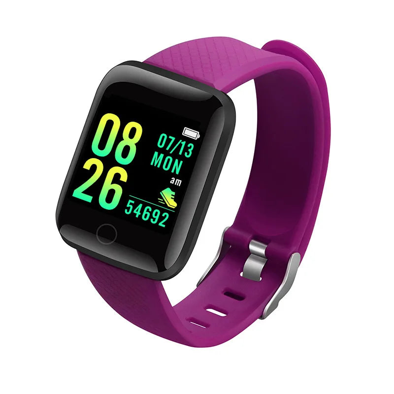 Unisex Smartwatch with Fitness Tracker & Message Alerts