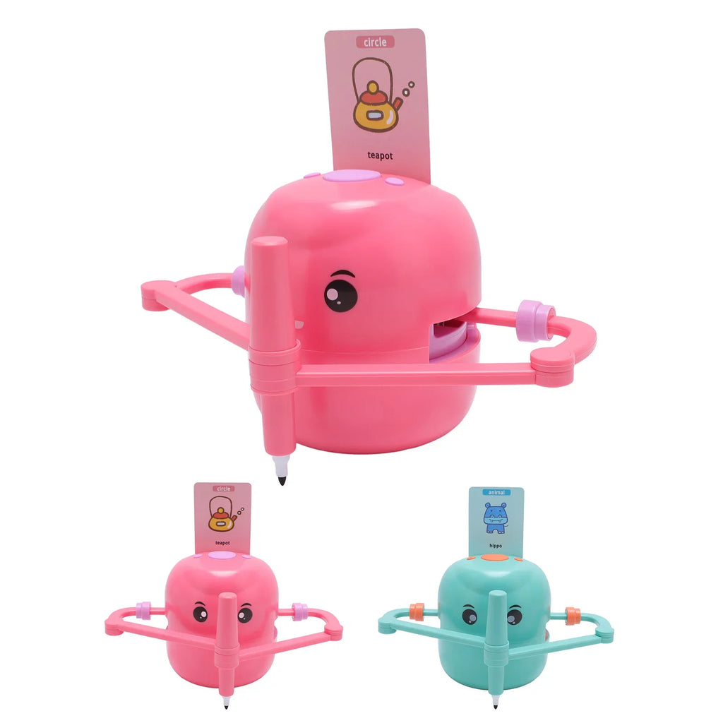 Early Educational Interactive Smart Painting Robot Painting Robot  Art Enlightenment Automatic for Children Aged 5 and Above
