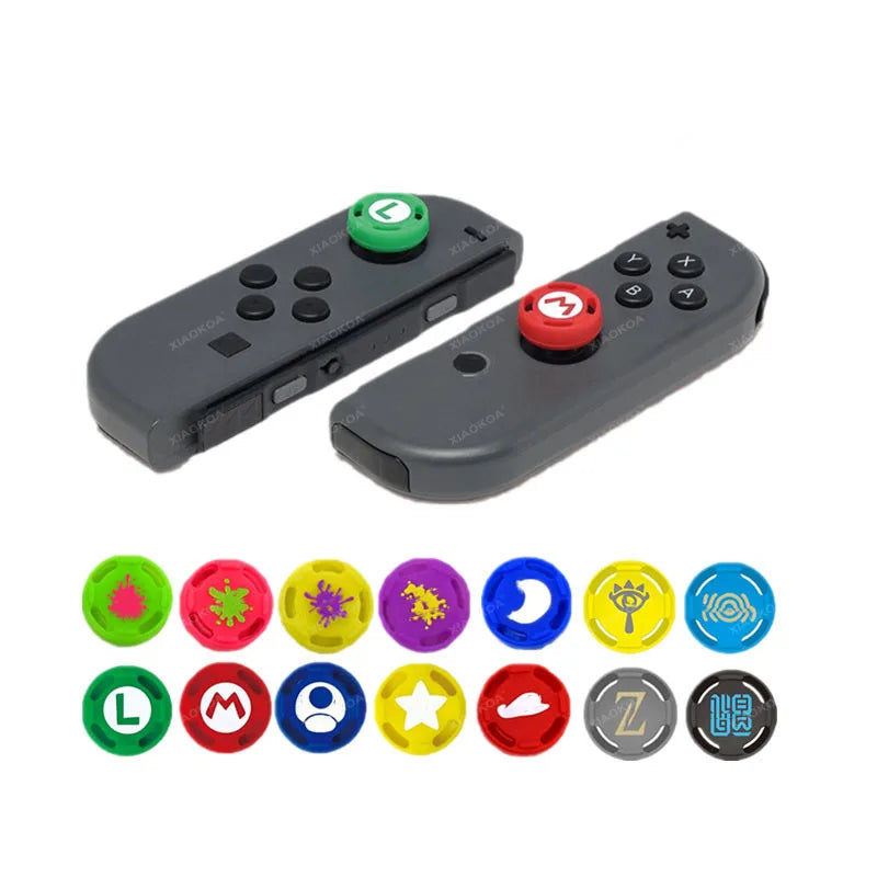 4 pcs Silicone Analog Joystick Grips for Nintend Switch JoyCon Controller Thumb Sticks Cap Skin for Switch Lite Cover Accessories