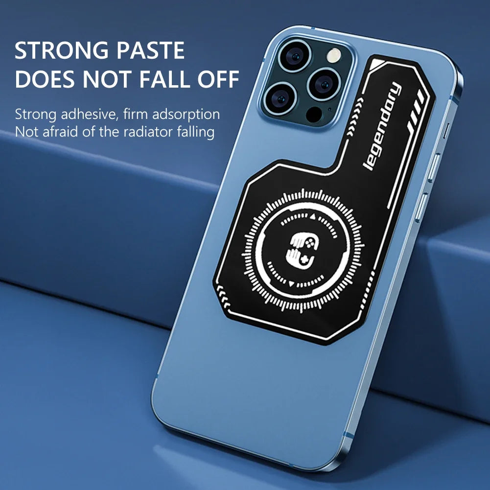 Mobile Phone Cooling Plate Heat Sink Expend Gaming Radiator Stickers for PUBG