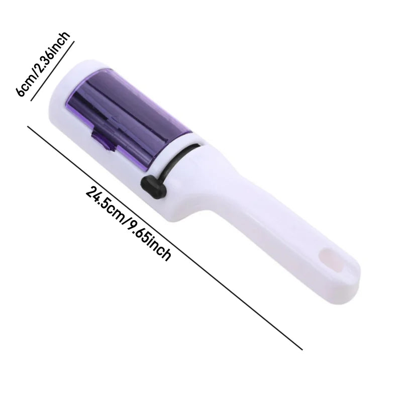 Electrostatic Static Clothing Dust Pets Hair Cleaner Remover Brush Suction Sweeper For Home Office Travel Cleaning Brushes