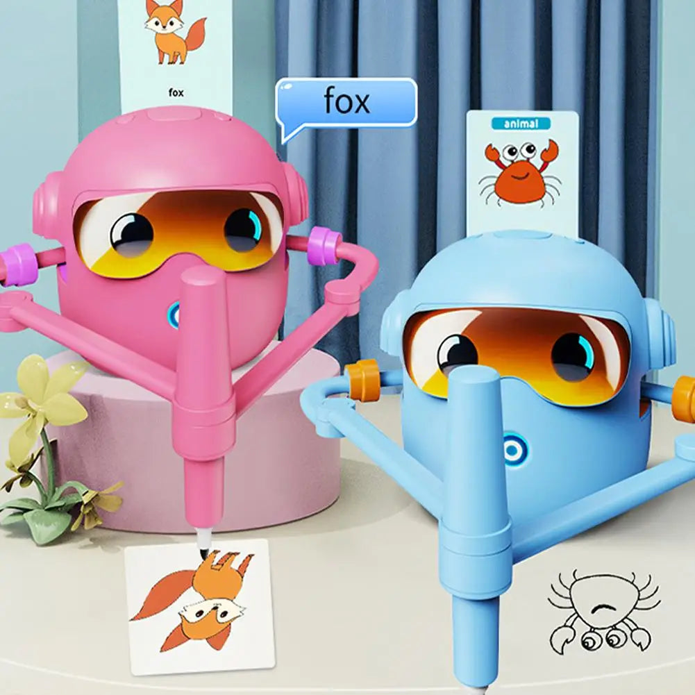 Educational Drawing Robot For Kids Intelligent Automatic Painting Drawing Magic Teaching Aid Machine Children'S Gifts