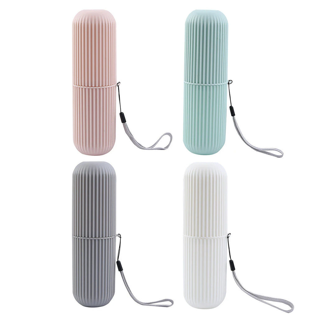 Portable Travel Toothbrush & Toothpaste Storage Case