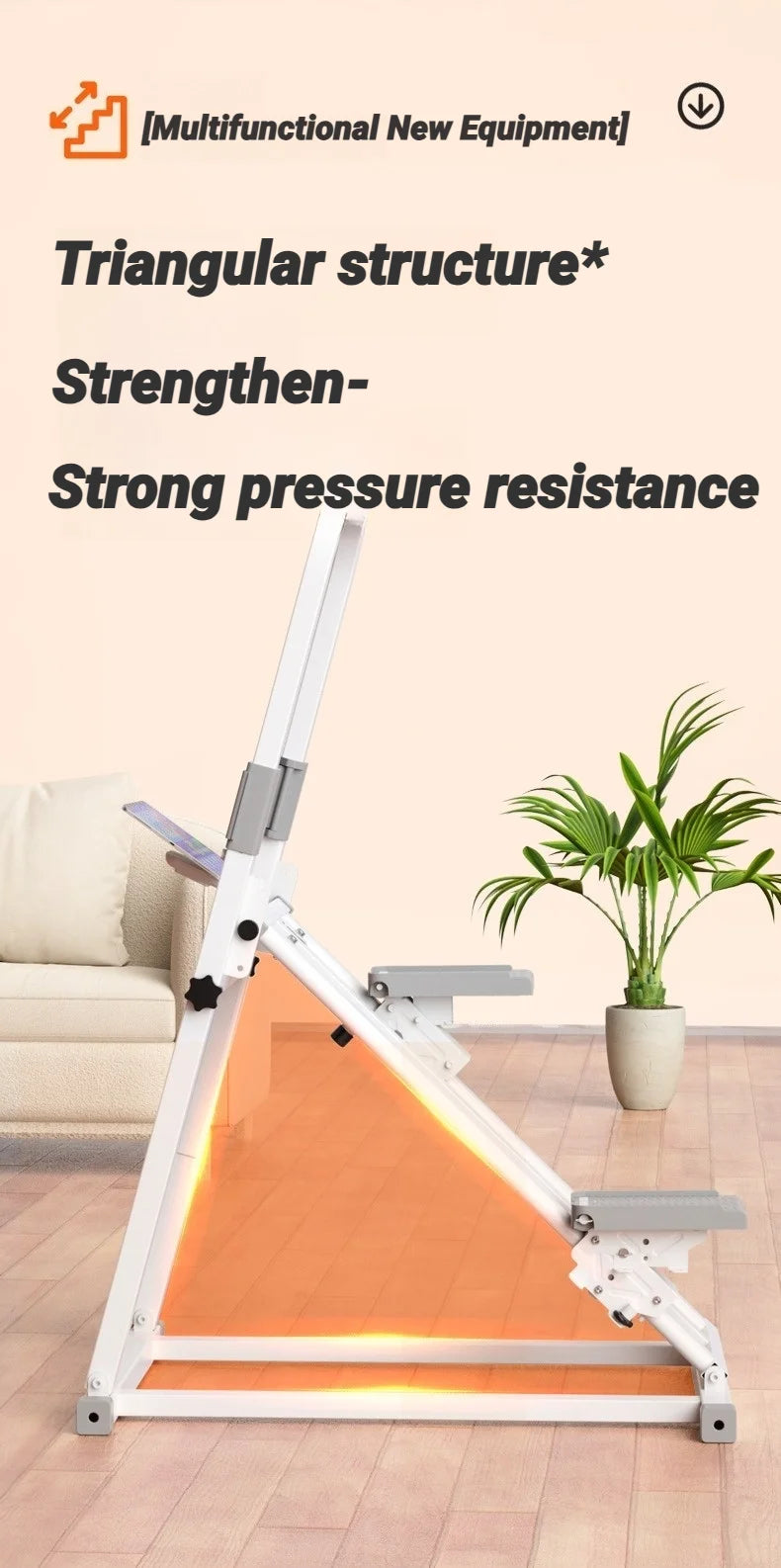 Foldable Indoor Stair Stepper Machine