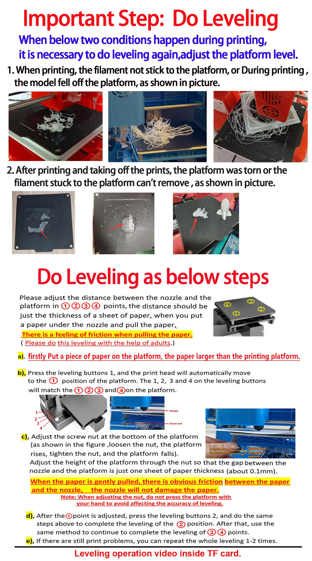 EasyThreed Entry-Level 3D Printer (PLA & TPU Compatible)