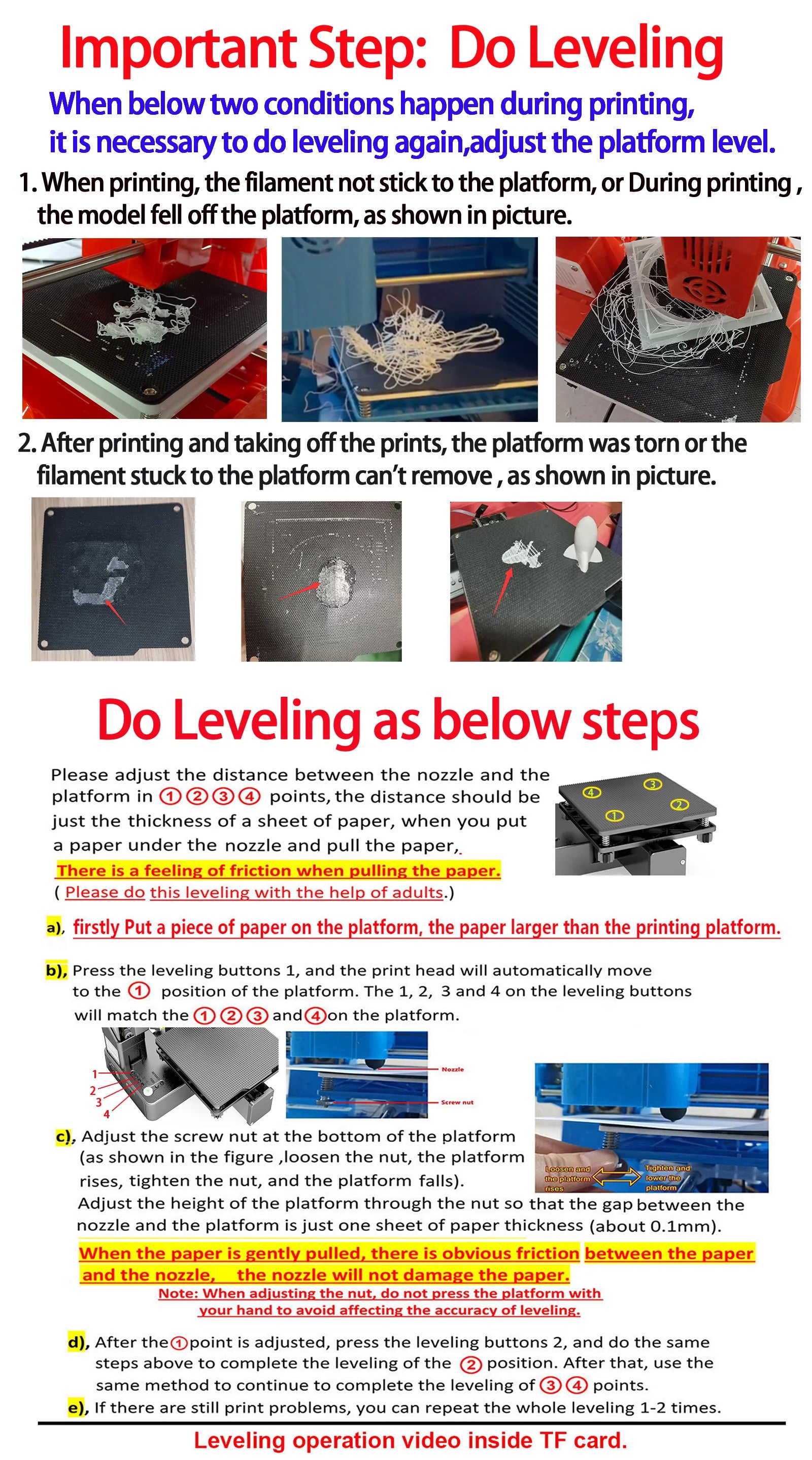 EasyThreed Entry-Level 3D Printer (PLA & TPU Compatible)