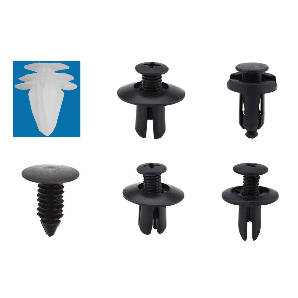 Universal Car Body Push Retainer Clip & Fastener Kit