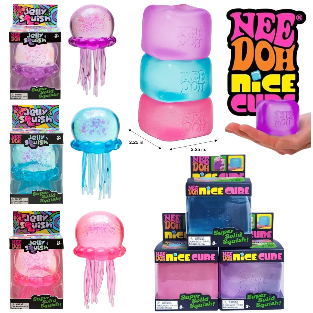 NeeDoh JellySquish Sensory Fidget Toy