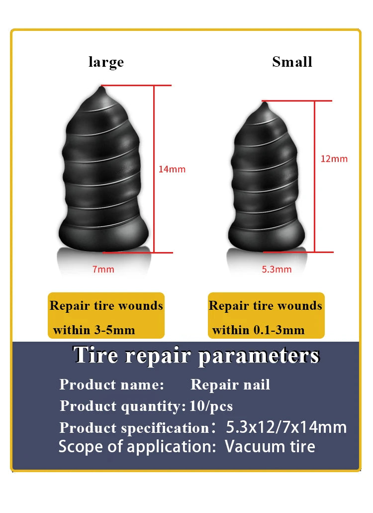 Pro-Seal Emergency Tire Repair Nails