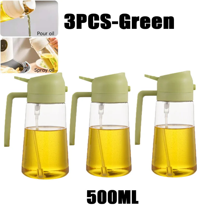 Refillable Cooking Oil Sprayer & Dispenser Bottle