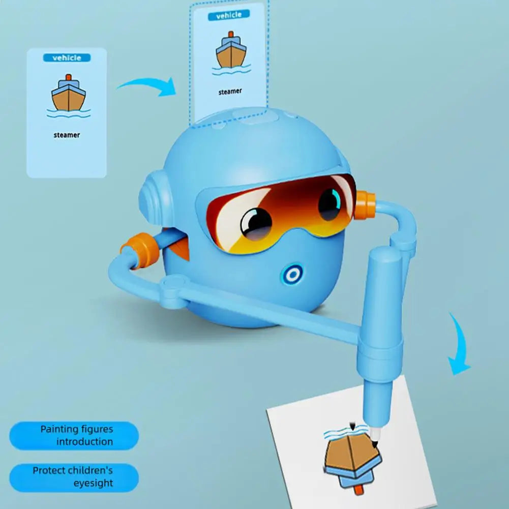Educational Drawing Robot For Kids Intelligent Automatic Painting Drawing Magic Teaching Aid Machine Children'S Gifts