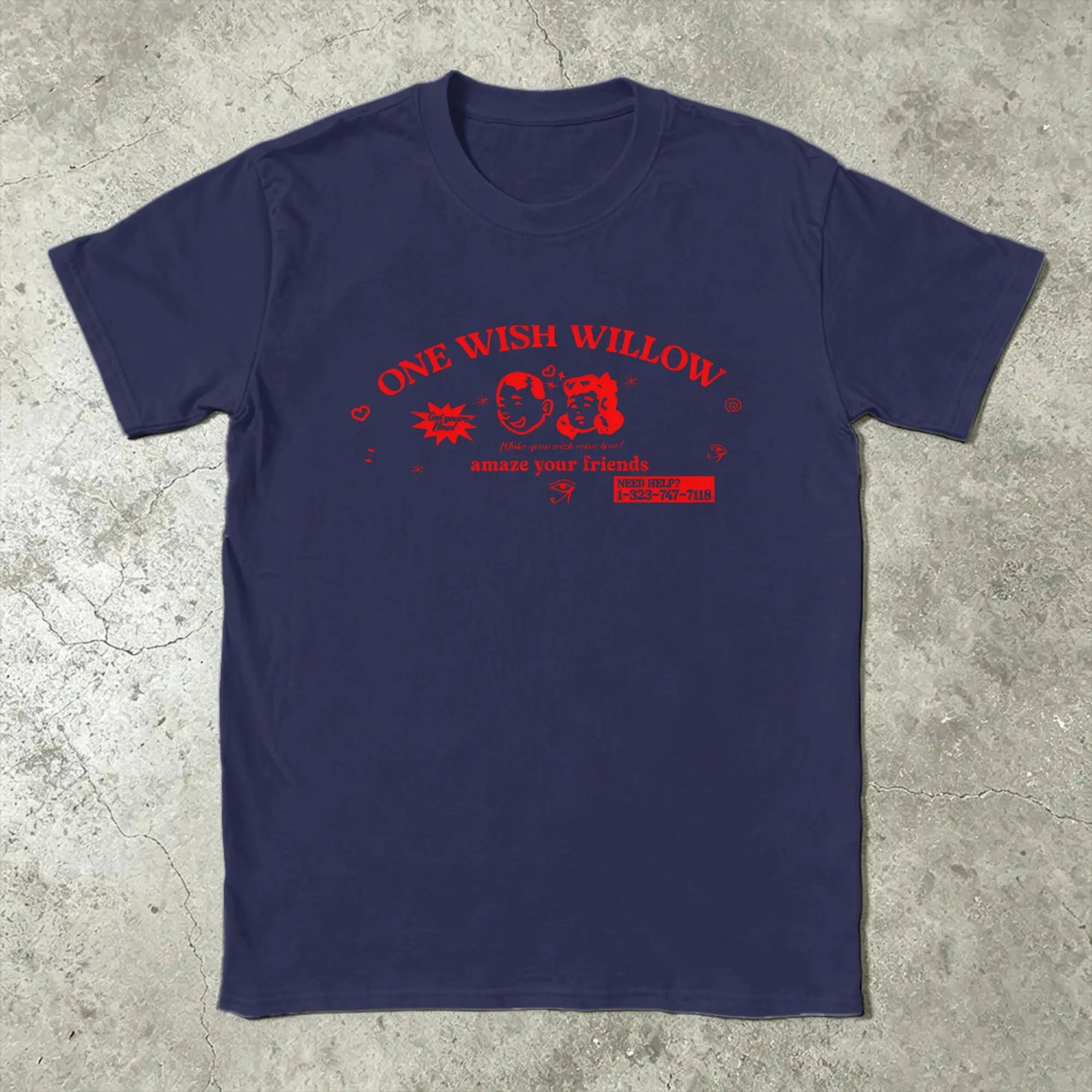 One Wish Willow Obsession Funny 100% Cotton T-Shirt | Free Shipping | Trend Pixel Store