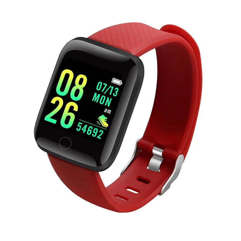 Unisex Smartwatch with Fitness Tracker & Message Alerts