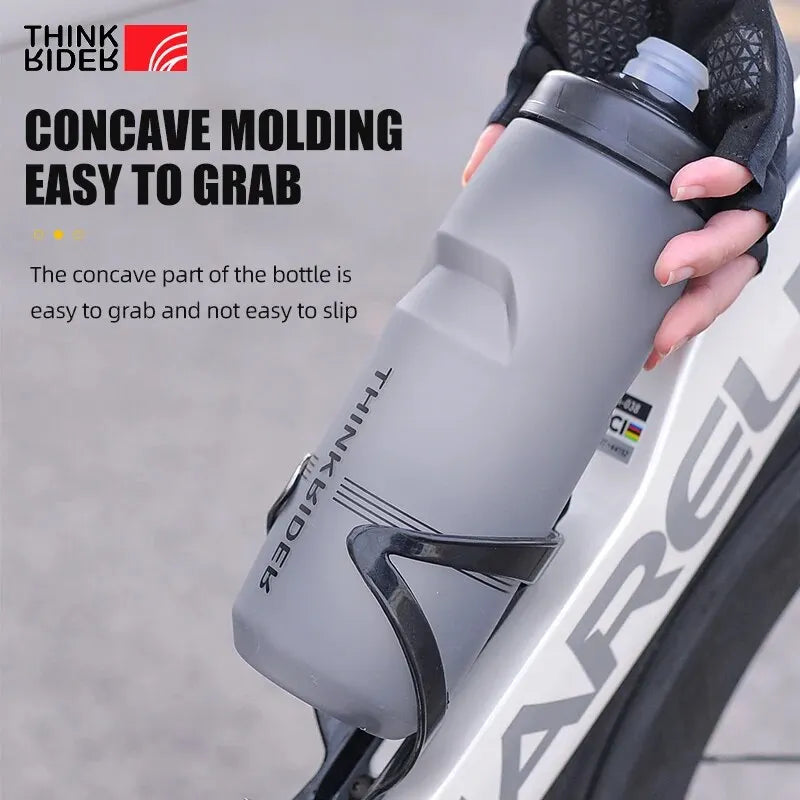 620ml/750ml Bicycle Bottle MTB Road Bike Water Bottle Outdoor Sports Plastic Portable Large Capacity Drink Cycling