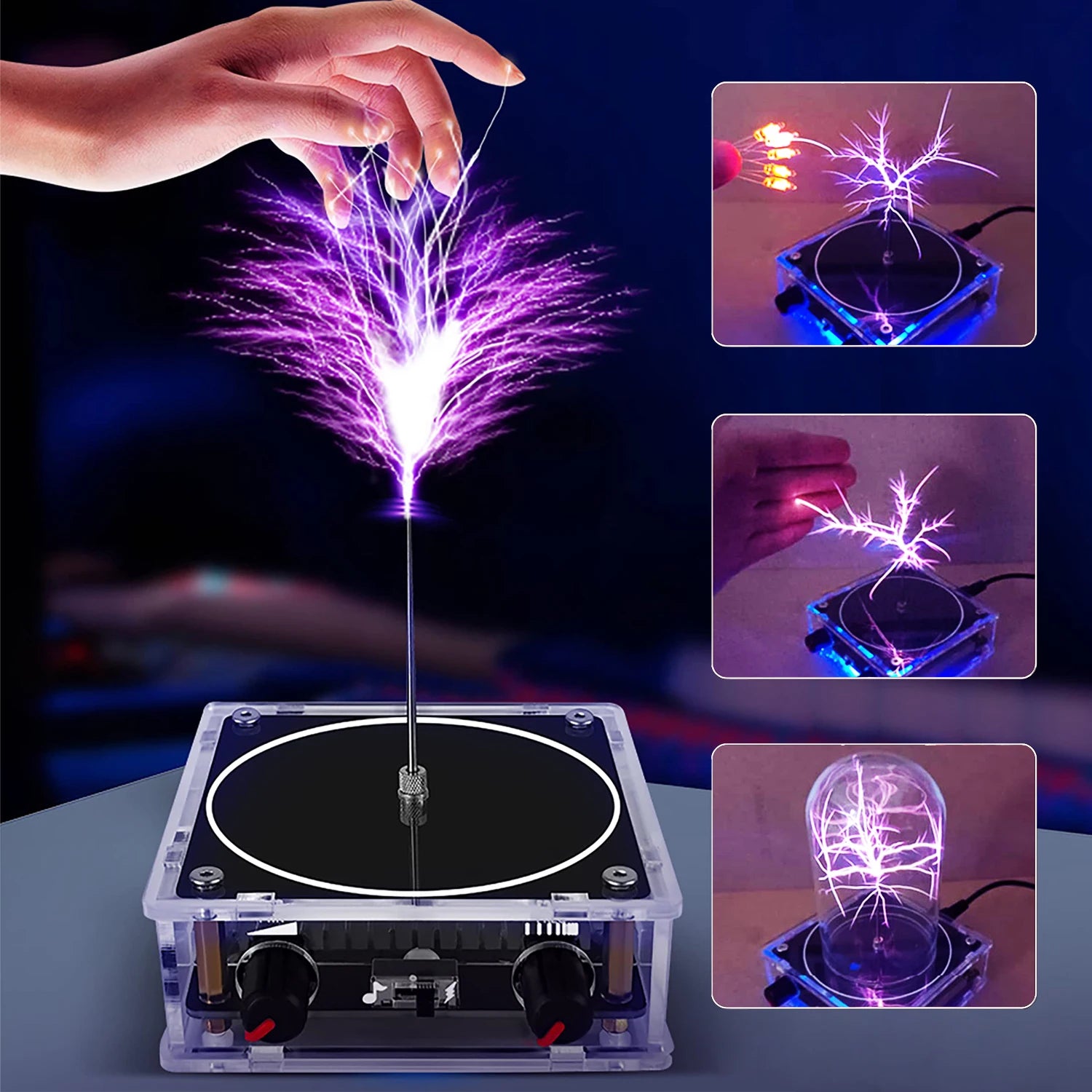 Bluetooth Dual-Mode Music Tesla Coil