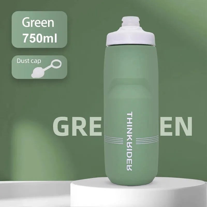 620ml/750ml Bicycle Bottle MTB Road Bike Water Bottle Outdoor Sports Plastic Portable Large Capacity Drink Cycling