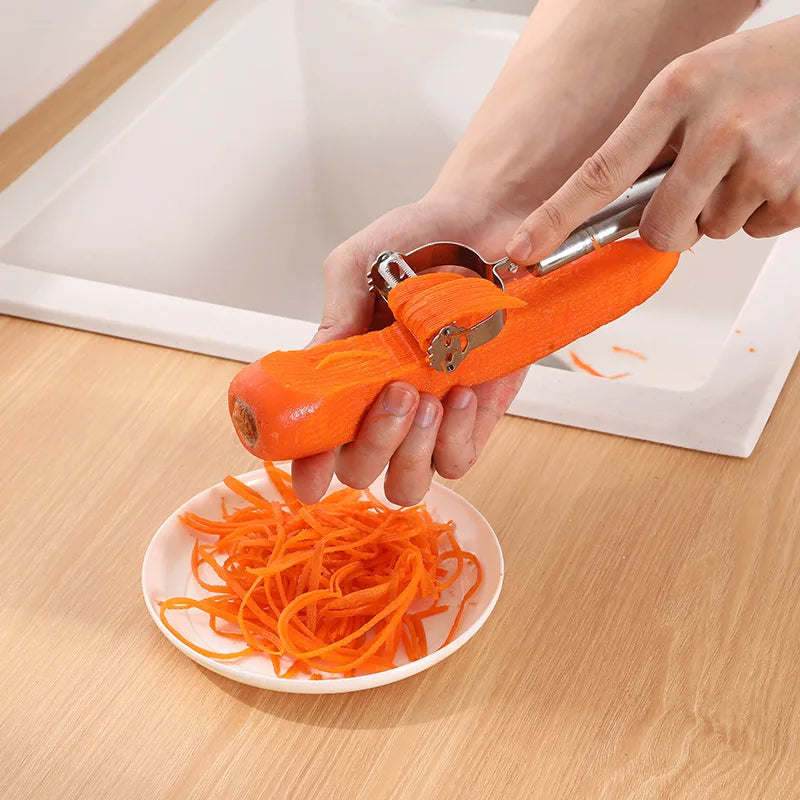 Stainless Steel Julienne & Vegetable Peeler