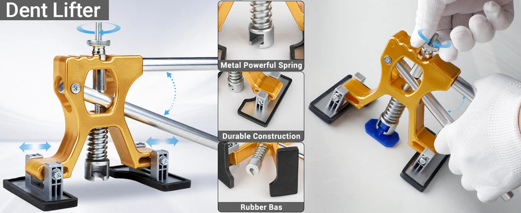 New Adjustable Car Dent Puller Dent Remover Auto Body Suction Cup Paintless Repair Tools Kit Auto Dent Removal Tool Kits