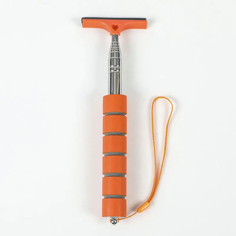 Telescopic Car Rearview Mirror Wiper & Squeegee