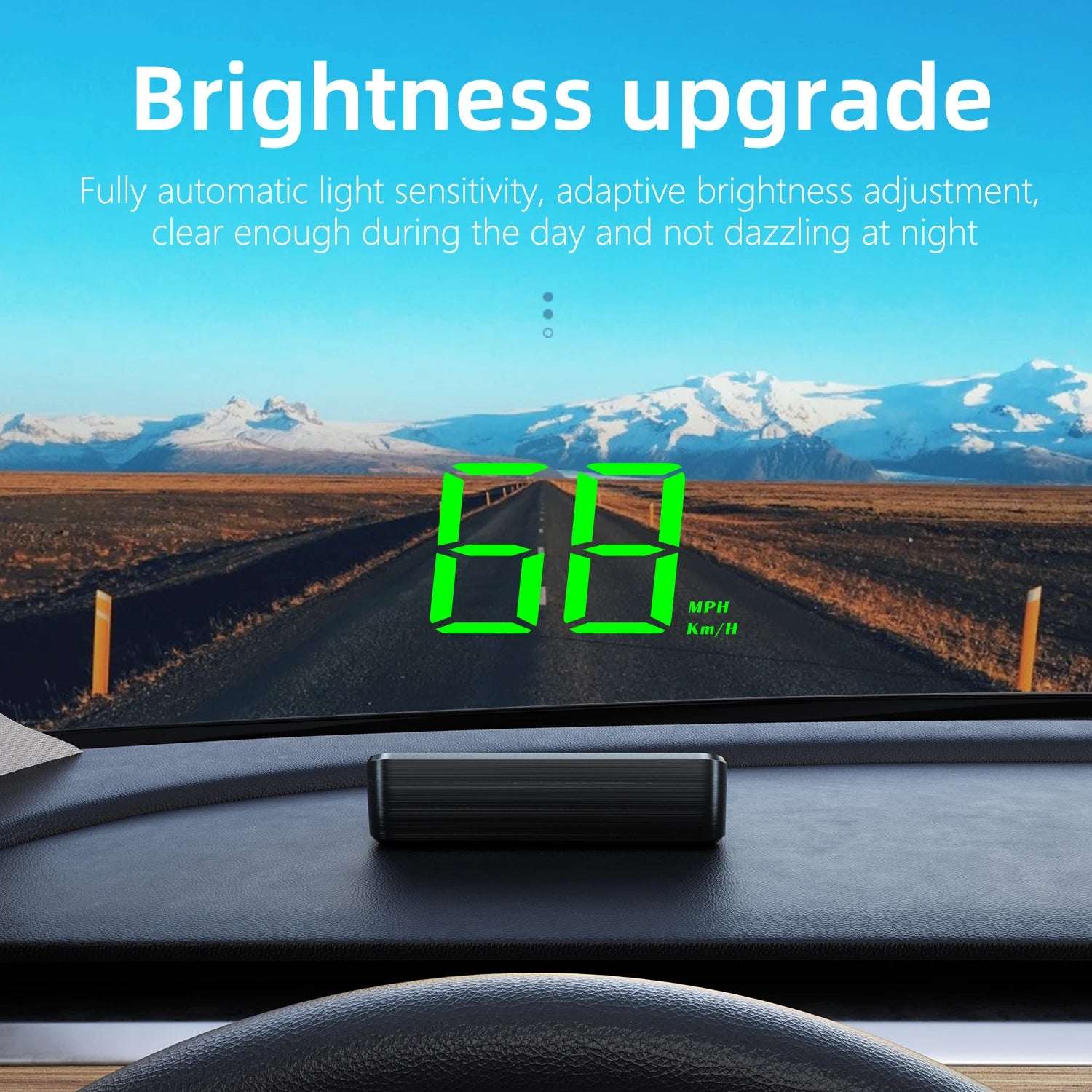 M2 Universal Digital GPS Car Head-Up Display & Speedometer