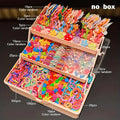 555 pieces/set, colorful butterfly hair clips for girls, stylish and sweet hairstyles, hair accessories.