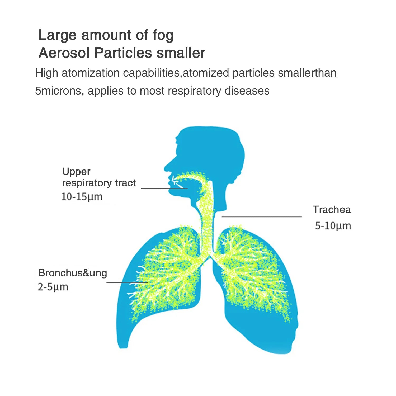 Portable Silent Mesh Nebulizer & Handheld Inhaler