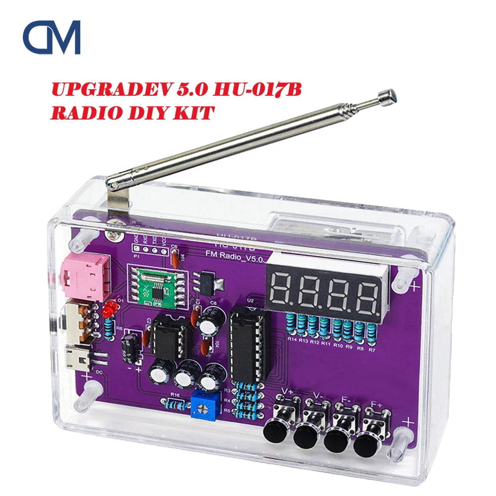 DIY FM Radio Electronic Soldering Kit (87-108MHz)
