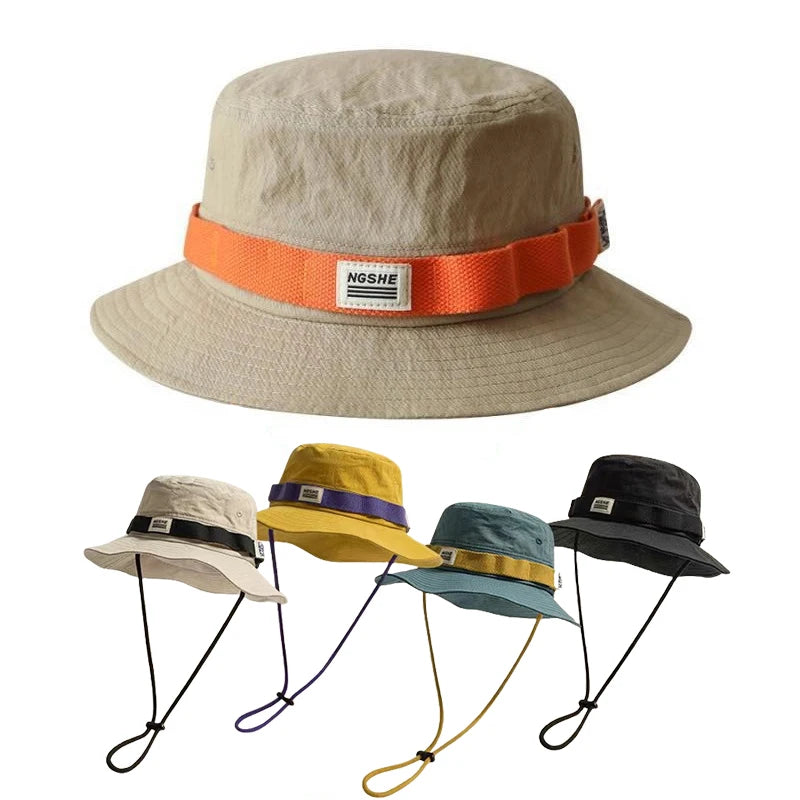 UV Protection Sun Hat for Outdoor Wide Brim Fishing Bucket Hat Men Women Summer Camping Beach Cap Sun hats for Women