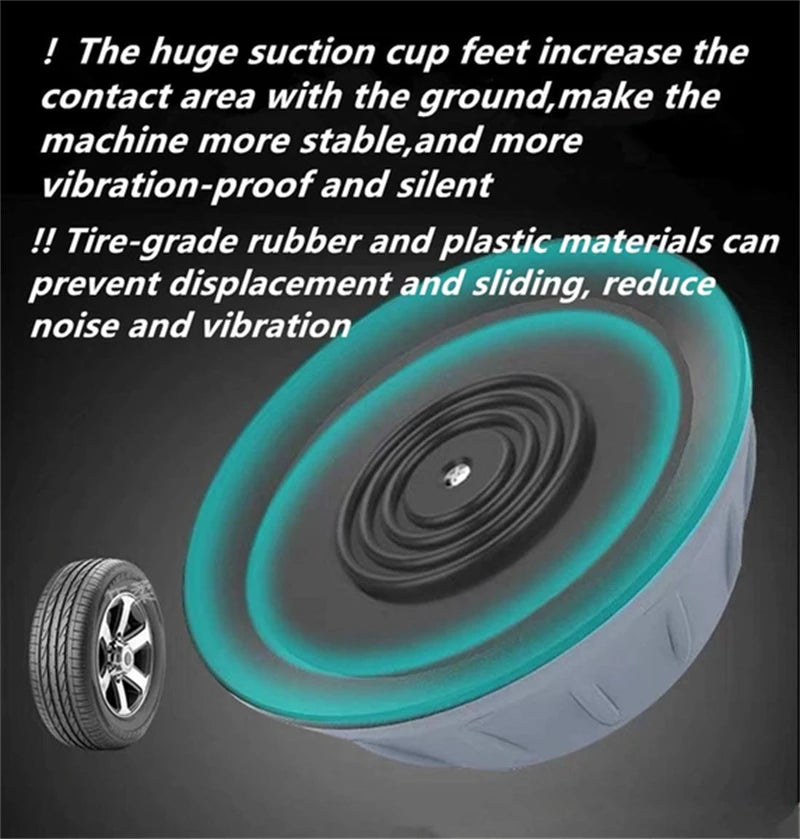4Pcs Anti Vibration Feet Pads Waterproof Legs Slipstop Silent Skid Raiser Mat Washing Machine Support Dampers Stand Furniture