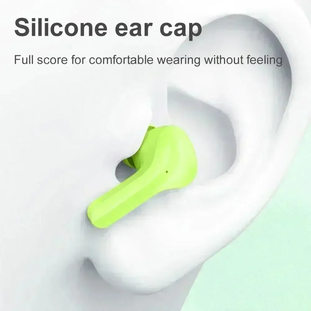 T2 Bluetooth TWS Earbuds: Wireless Sports Headphones for Outdoor Music & Gaming on Smartphones