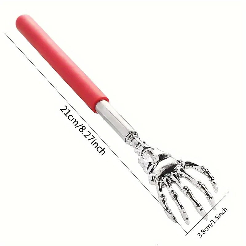 Adjustable Stainless Steel Retractable Back Scratcher