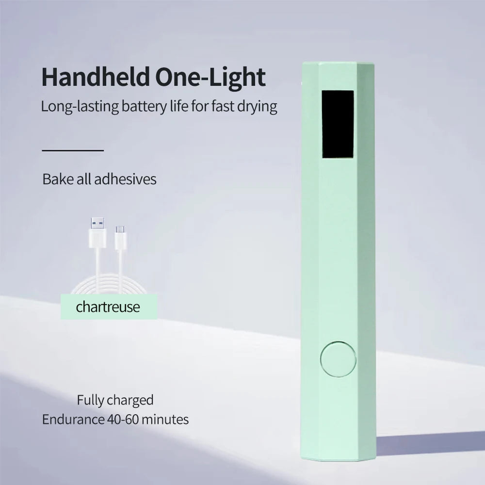YIKOOLIN Handheld UV/LED Nail Curing Lamp