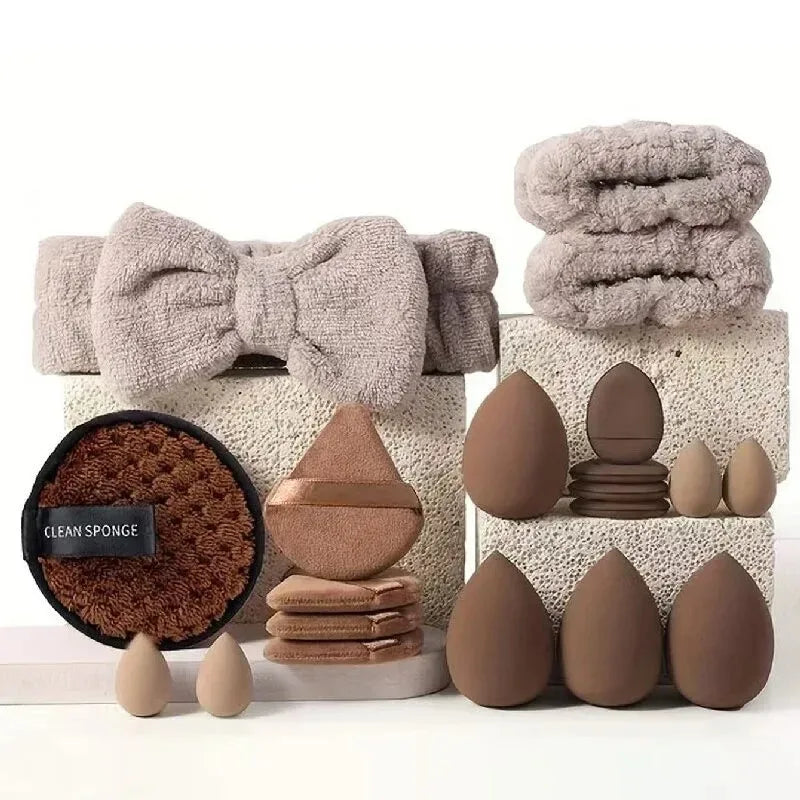 20-Piece Professional Facial Care & Makeup Tool Kit